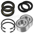 2X Front Wheel Bearings & Seals Kit for Kawasaki Bayou 400 (1993–1999) 92045-1222