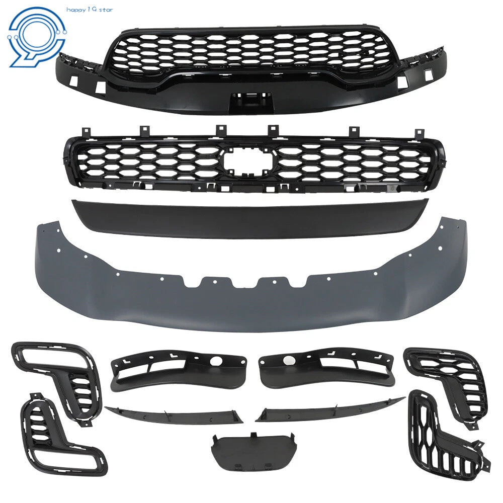 Front Bumper Grill Assembly for Dodge Durango (2021-2023)