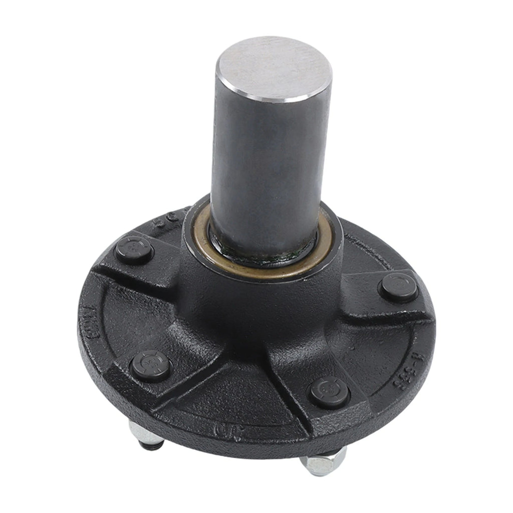 2 Pack Trailer Hub Spindle Kit for 5 x 5.5" Round #84 Spindle