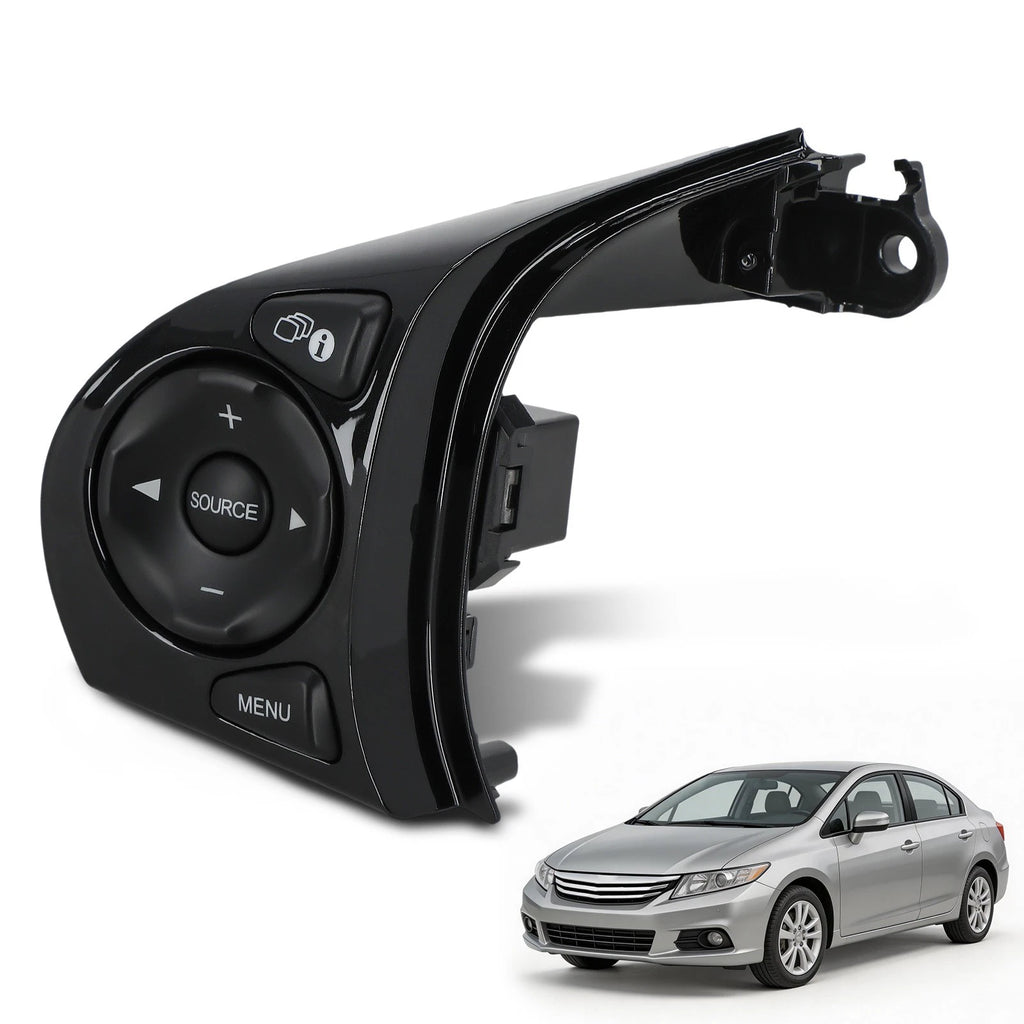 Left Multifunction Steering Wheel Control Switch For Honda Civic 1.8L 2012-2015