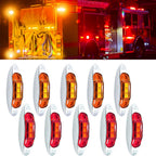 10 LED Signal Stop Side Light for Trailer Truck (Waterproof)