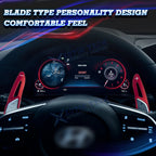 Aluminum Red Paddle Shifter Extensions for Hyundai Genesis G70 (2017-2021)