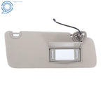 Right Passenger Sun Visor for Ram 1500 2500 3500 (2013-2021) Light Gray
