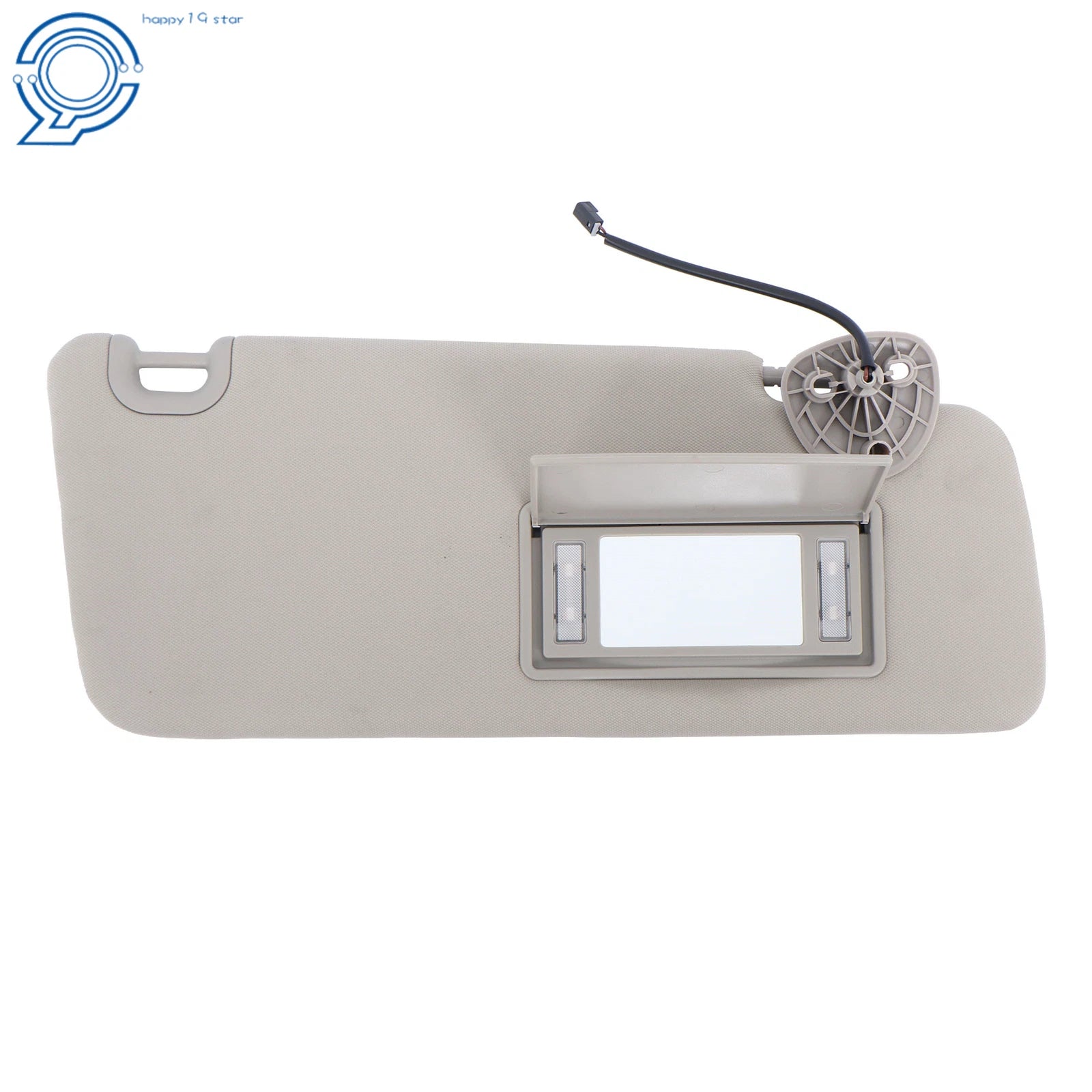 Right Passenger Sun Visor for Ram 1500 2500 3500 (2013-2021) Light Gray