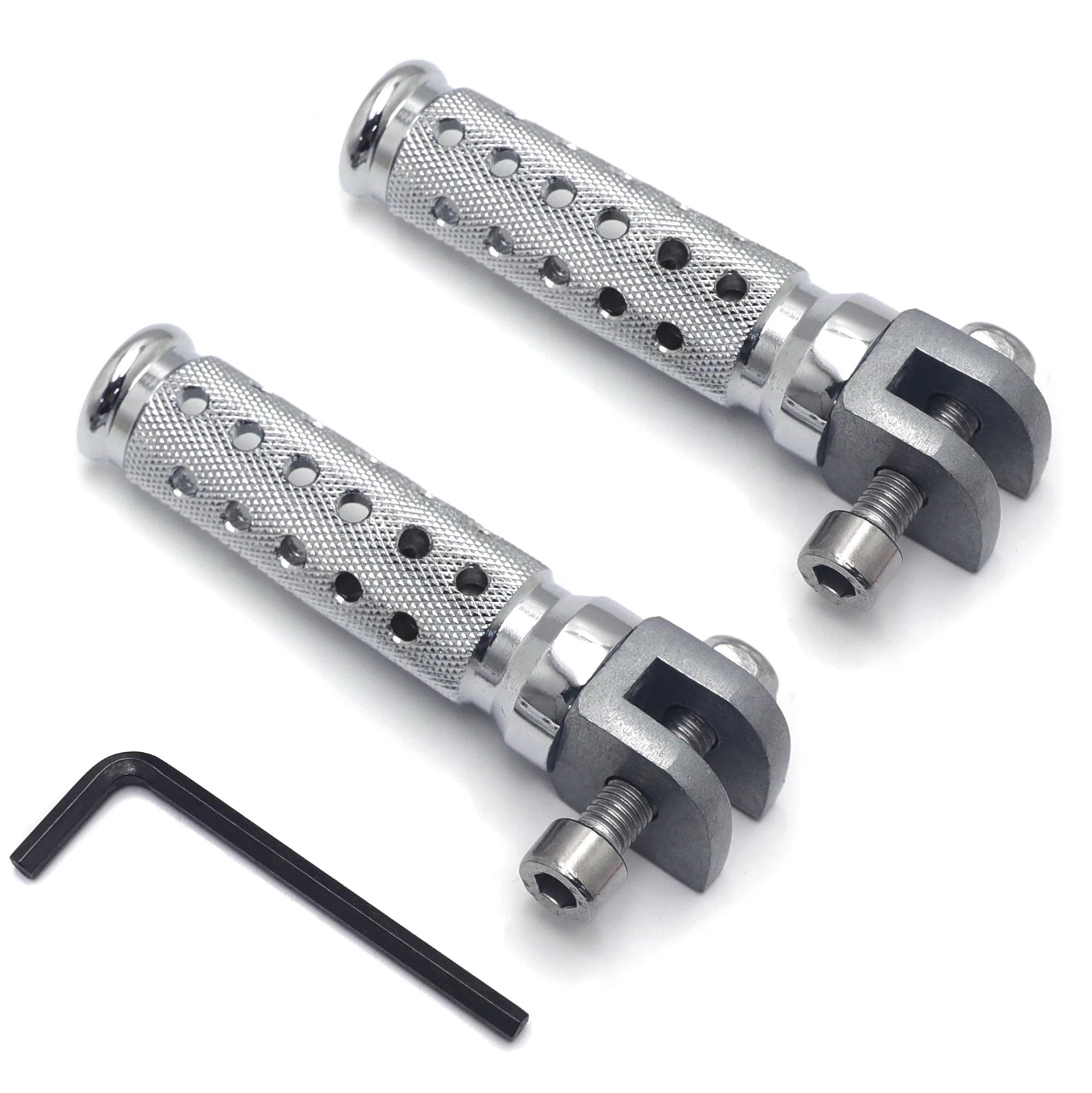 Chrome Foot Peg for Yamaha FZR 600 XJ 600S YZF 600R 750R 1000 FZS1 FZ-1 R1 R6 (1990–2006)