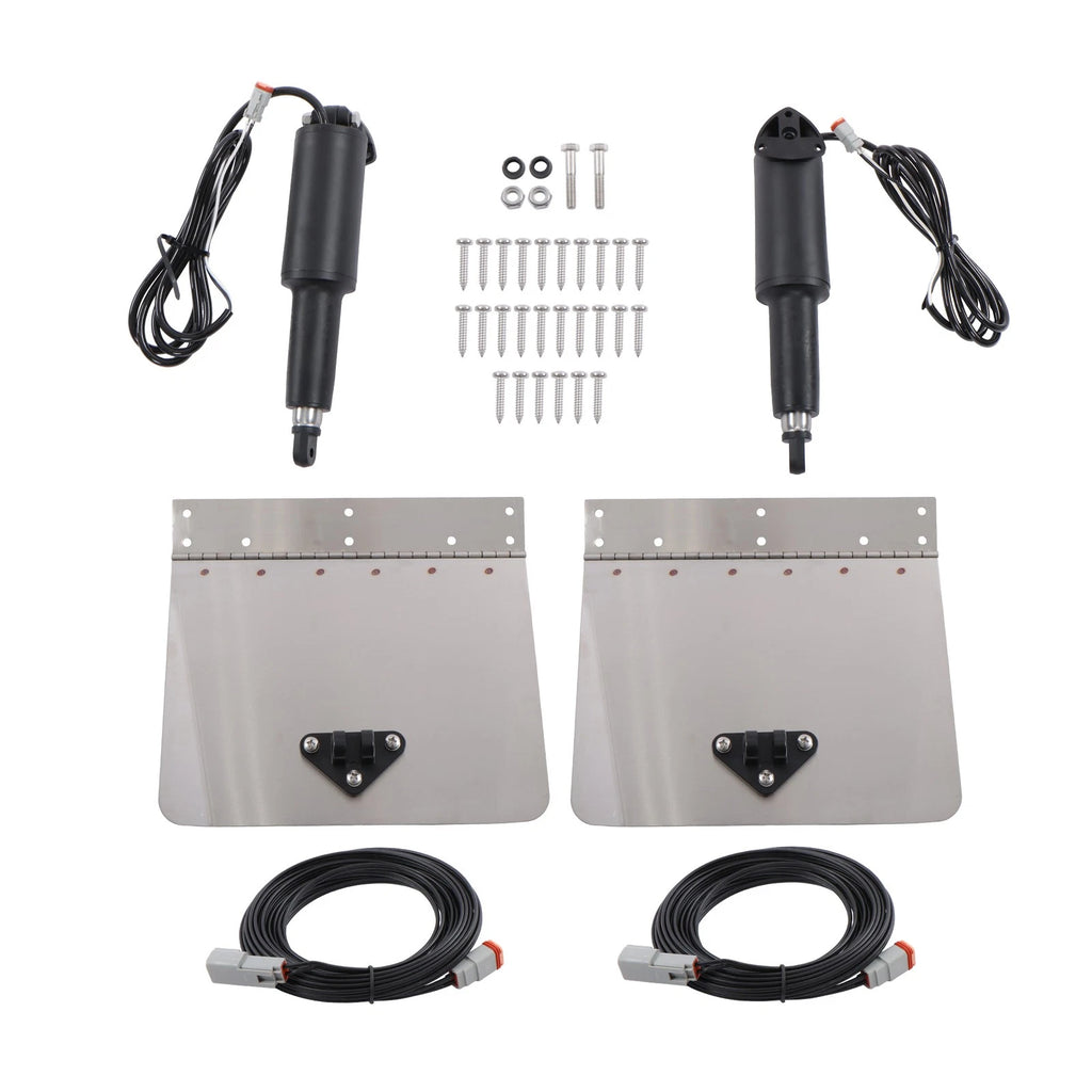 Standard Trim Tab Kit for 16'-25' Boats (12V)