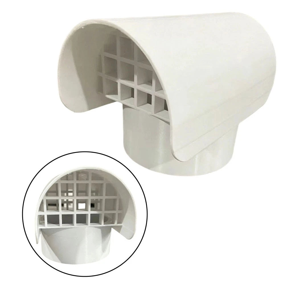 Exhaust Pipe Cover for Radon Fan Systems (Smoke Ducts, Roof Vent Pipes)