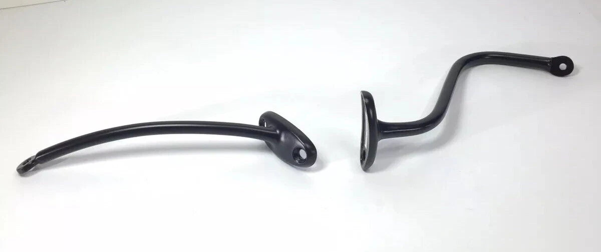 Mirror Bracket Set Black Driver Passenger Side for 1947-1955 Chevy GMC Truck