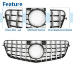 Front Upper Bumper Grille for Mercedes-Benz E300 (2017-2023)