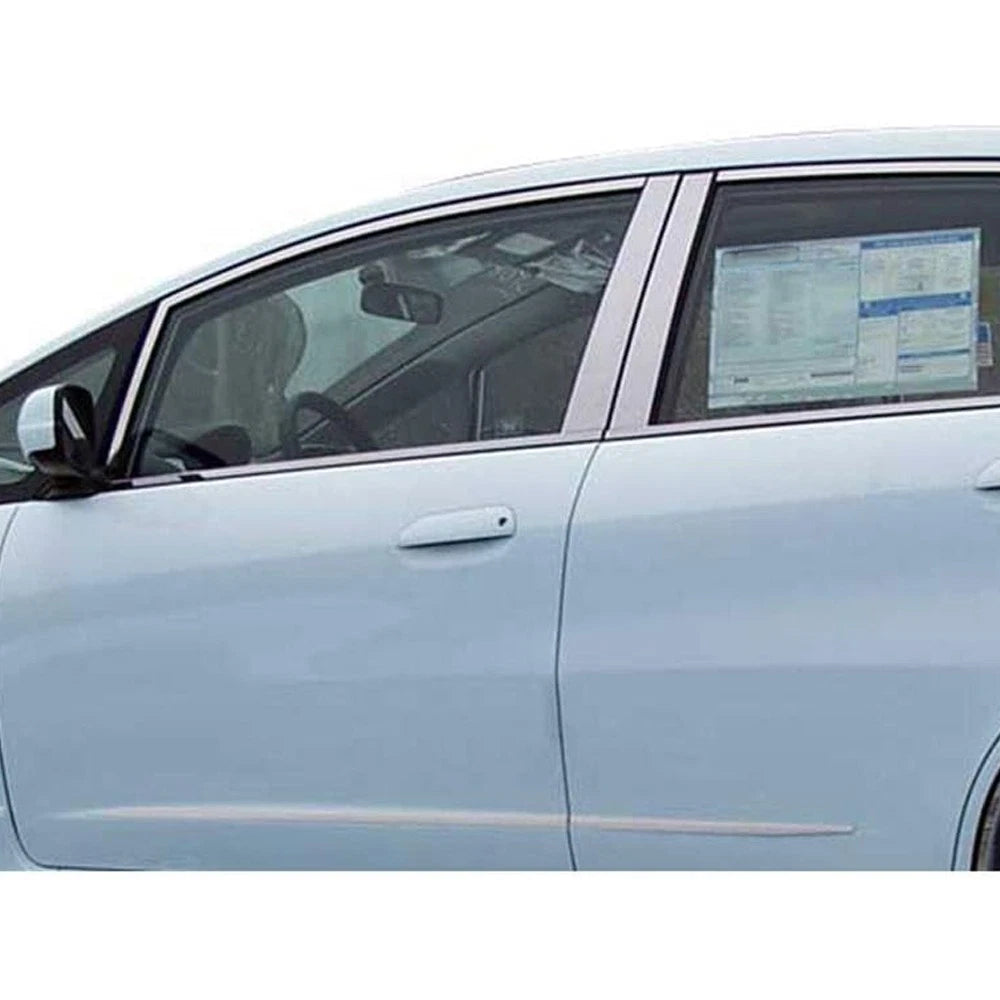 Luxury FX Stainless Steel Full Surround Window Package for Honda Fit (2009–2013)