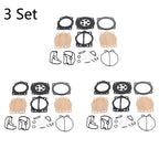 Set of 3 Carburetor Rebuild Kits for Kawasaki Keihin CDK-2 (750)
