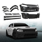 Front and Rear Bumper Hellcat Style for Dodge Charger Widebody (2015–2023)