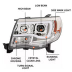 Set of 2 LED Headlights for Toyota Tacoma (2005–2007, 2011)