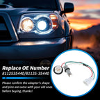 Headlight Bulb Socket Wiring Harness for Toyota 4Runner (2005–2009) No. 8112535440
