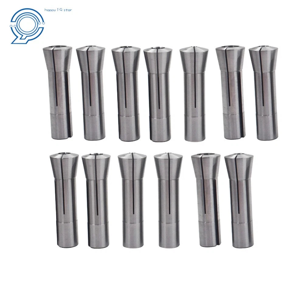 13 Pc Collet Set for R8 (1/8" to 7/8")