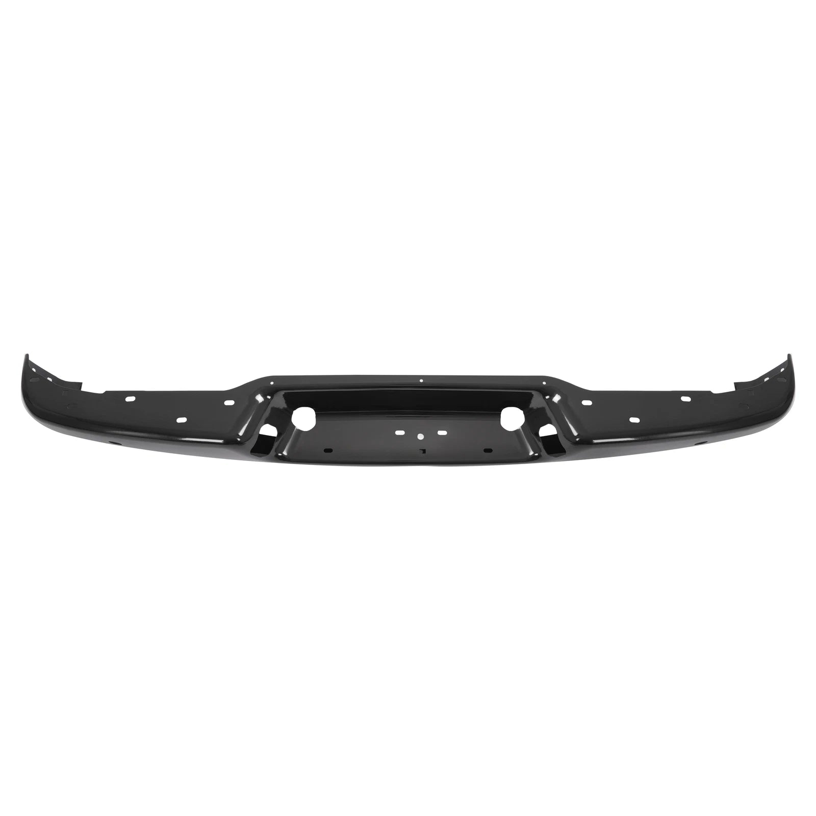 Black Steel Rear Bumper for Chevrolet Express Savana 1500 2500 3500 (1996–2023)