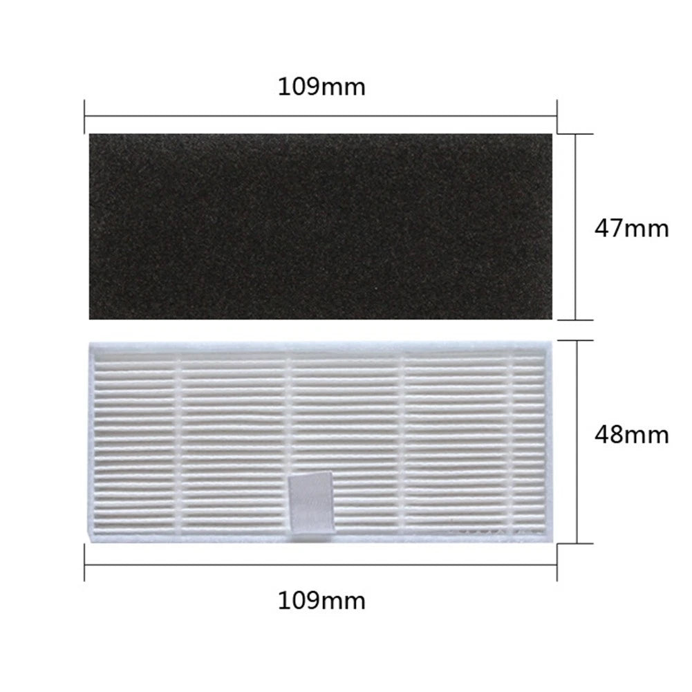 Set of 4 Filters for iHome IHRV6 IHRV11 Robot Vacuum Cleaner