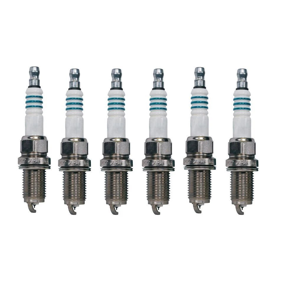 Set of 6 Spark Plugs Denso Iridium Power IK16 for Volkswagen Passat (2006–2010)