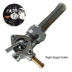 22mm Right Spigot Gas Fuel Valve Petcock for Harley Davidson (1975–1981) 62167-81 62163-75