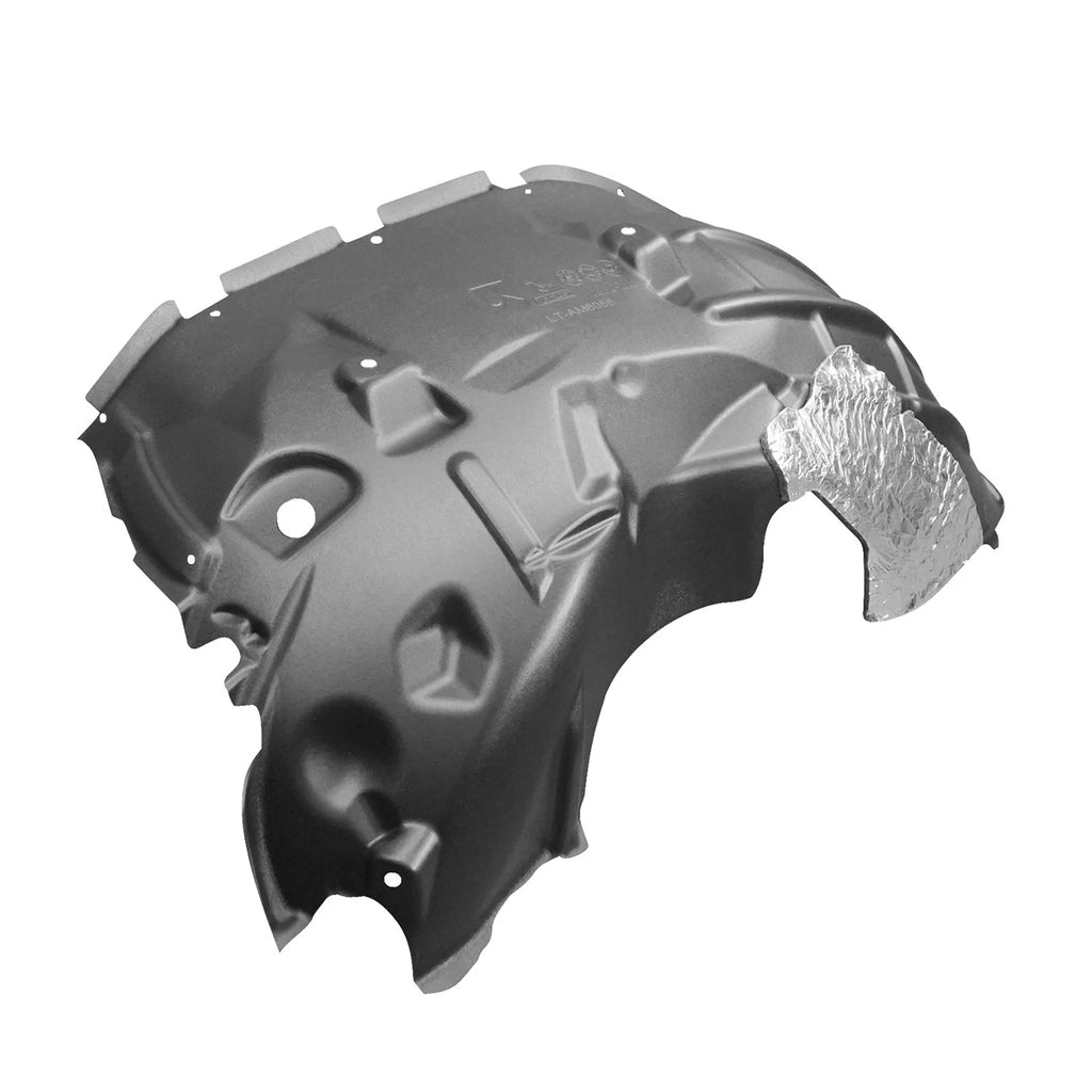 Replacement Front Passenger Side Fender Liner with Aluminum Pad for Toyota (2010–2015)
