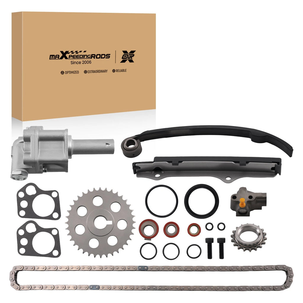 Timing Chain Kit for Nissan 240SX (1989–1990) w/ Rails & Pump
