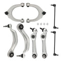 8x Front Lower Control Arms Sway Bar Kit for BMW 5 7 Series (F01-F07)