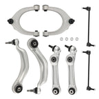 8x Front Lower Control Arms Sway Bar Kit for BMW 5 7 Series (F01-F07)