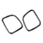 Carbon Fiber Black Interior Dashboard Air Vent Cover Trim for Cadillac CTS (08-13)