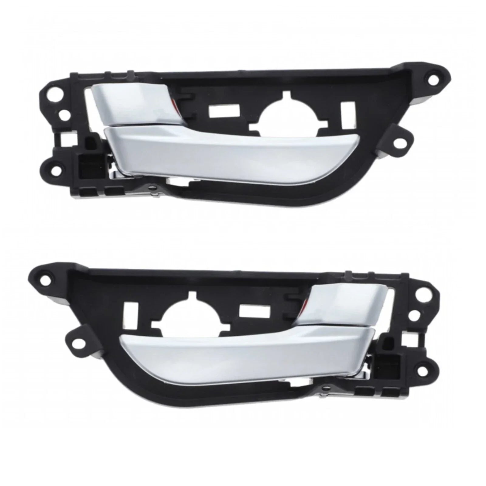 Door Handle Inner Set of 2 Silver for Hyundai Veloster (2011–2017)