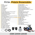 3 Position 5 Pin Ignition Switch w/2 Keys for Polaris Snowmobile (2205055, 2200358)