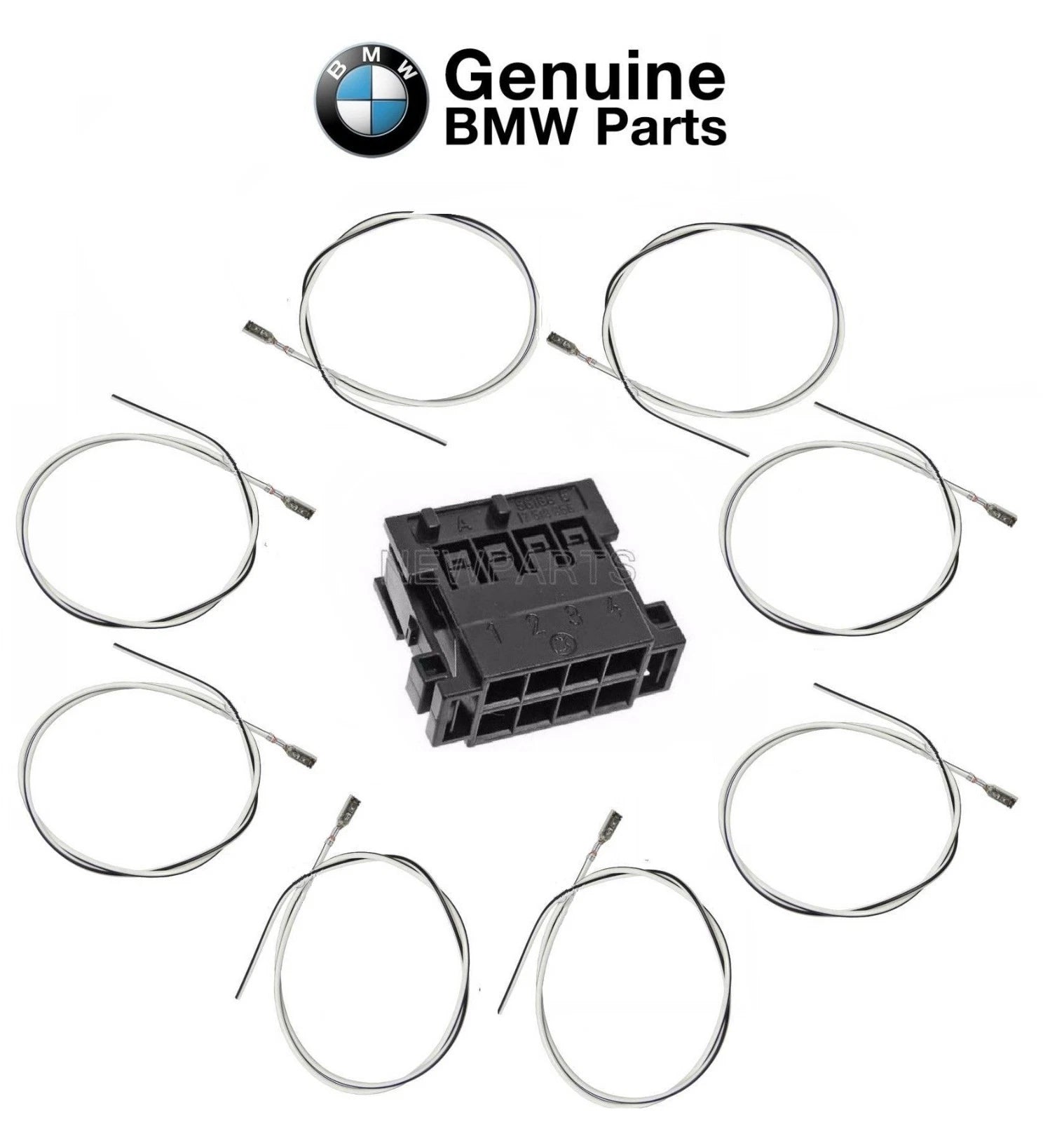 Tail Light Socket Connector for BMW 3 Series E46 (2001–2005) - 8 Wires