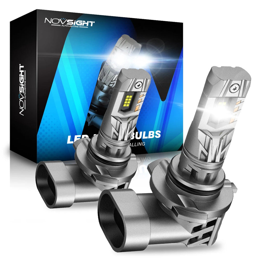 2X HB4 9006 LED Headlight Bulbs for Low Beam (20000LM, 6500K)