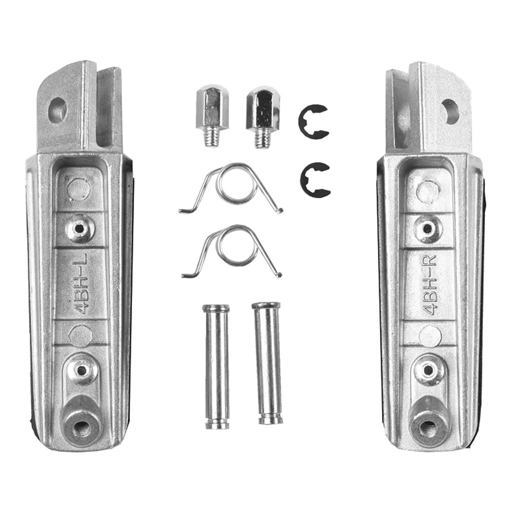 Front Footrests Pegs for Yamaha Fazer 700 FZ6 FZ1 FZ600 FZS600 XJ900S XV1700 (2004–2023)