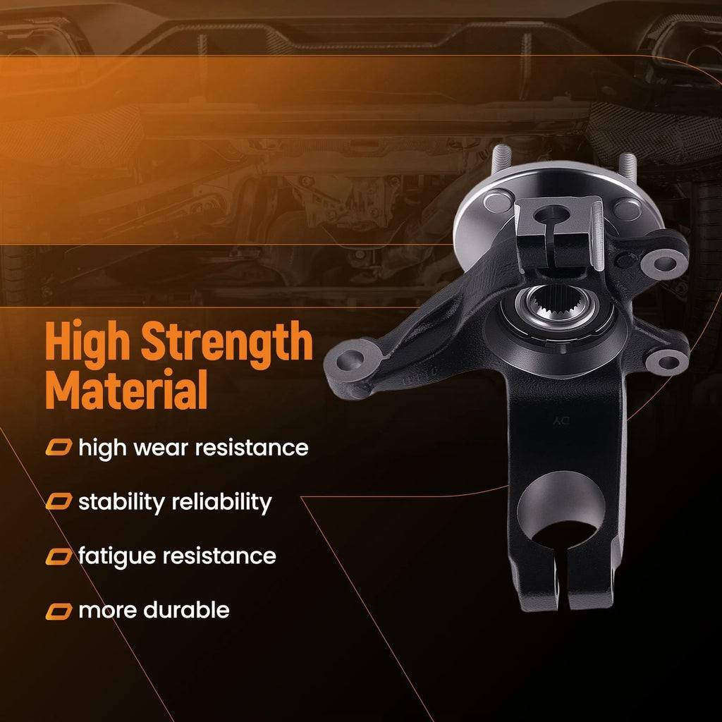 Front Steering Knuckle LH RH Pair for Ford Focus (2006–2011) W700068S300