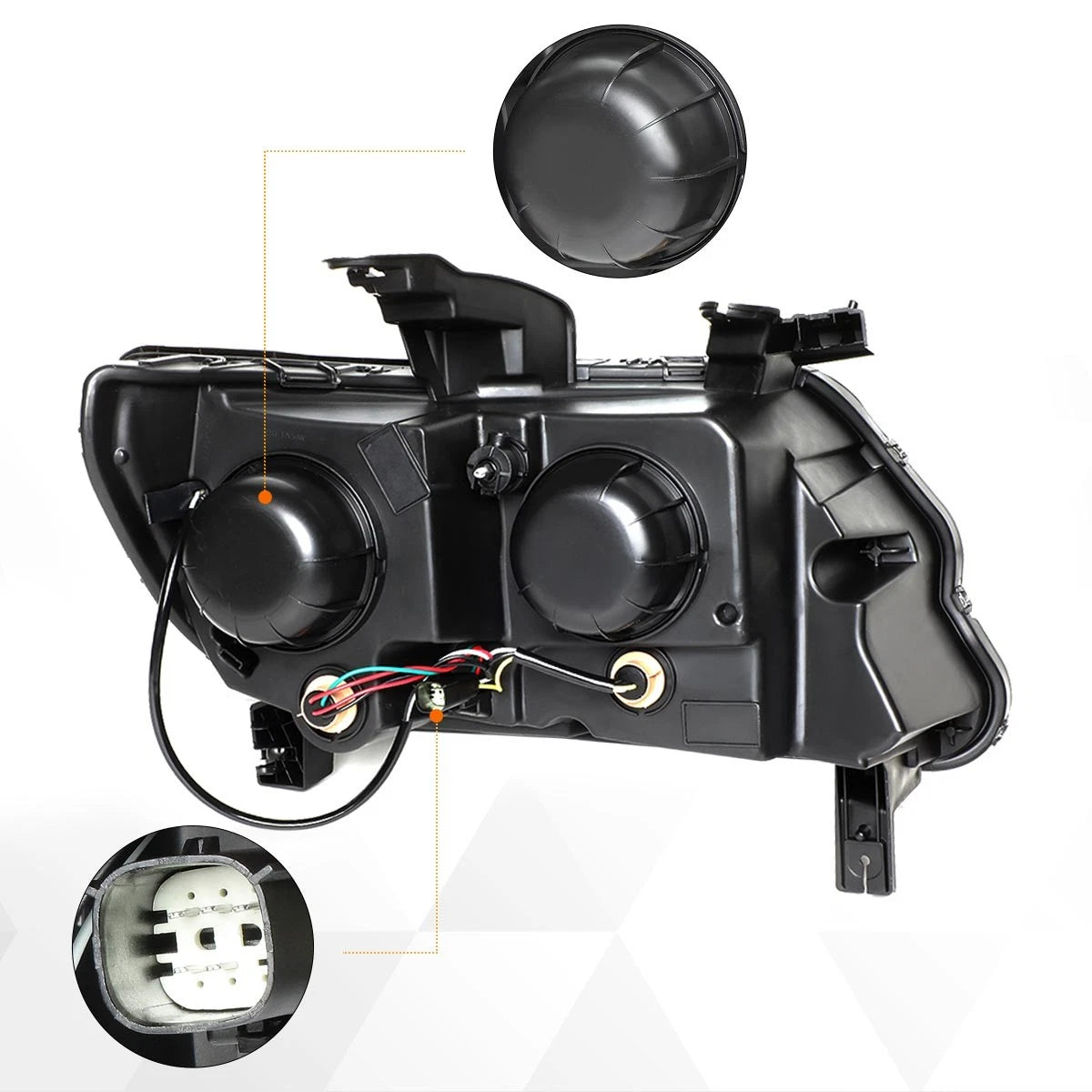 Powered Adjustable Side View Mirror for Nissan Altima (2004–2006)