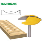 6mm Router Bit for Precise Smooth Cuts (Cemented Carbide)