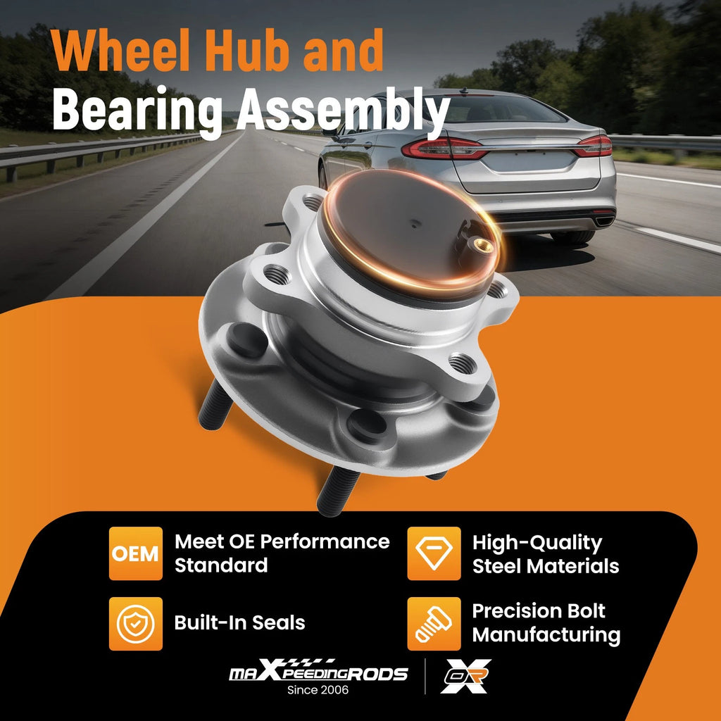 Rear Wheel Hub Assembly for Ford Fusion/Lincoln MKZ (2014–2020) BHA54408 FWD