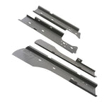 Inner Rocker Panel Door Pair for Dodge Ram Crew Cab (2009–2018) Steel