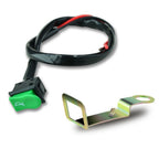 Push Button Green Switch for Motorcycle Handlebar (22mm)