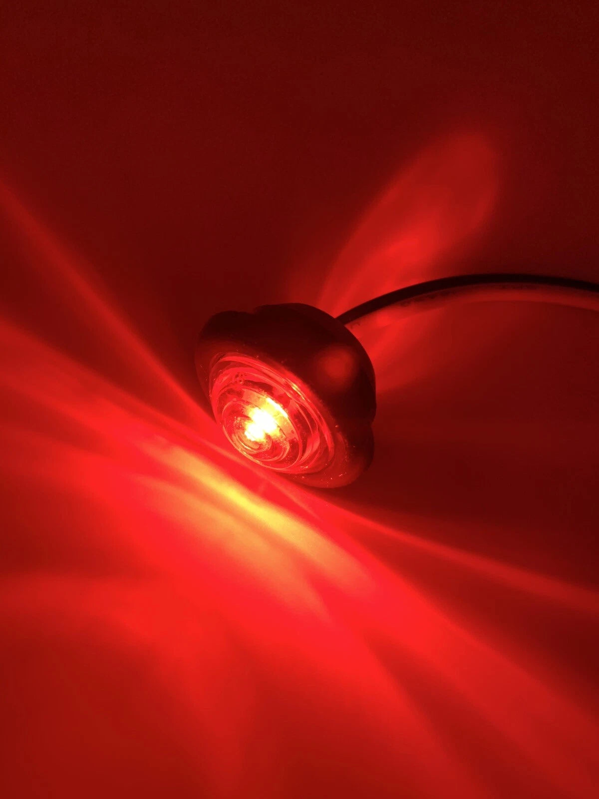Mini LED Marker Clearance Light with Rubber Grommet for Universal Fit (Fits)