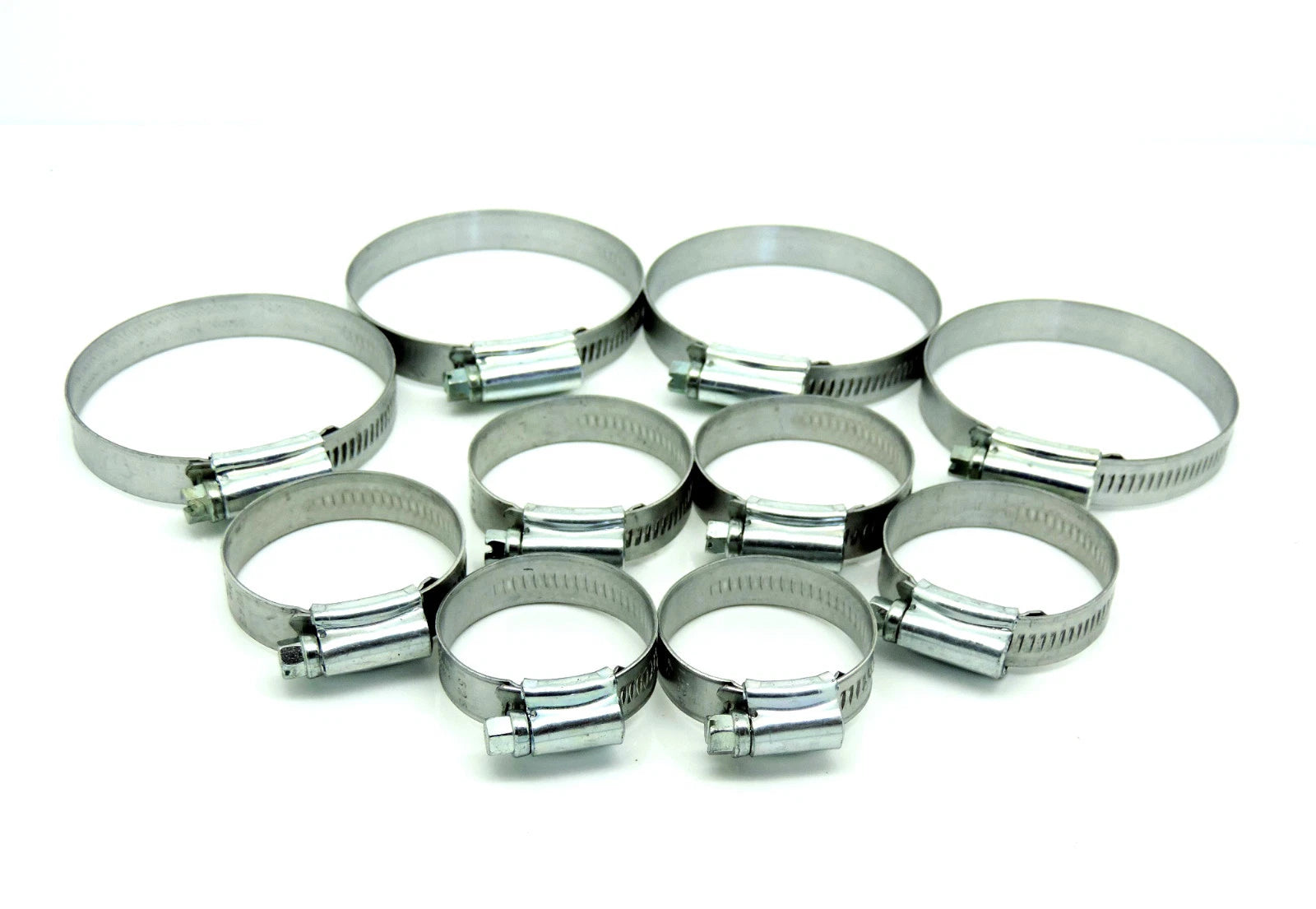 Set of 4 Radiator Hose Jubilee Clips for Fordson Super Dexta (1957–1965)