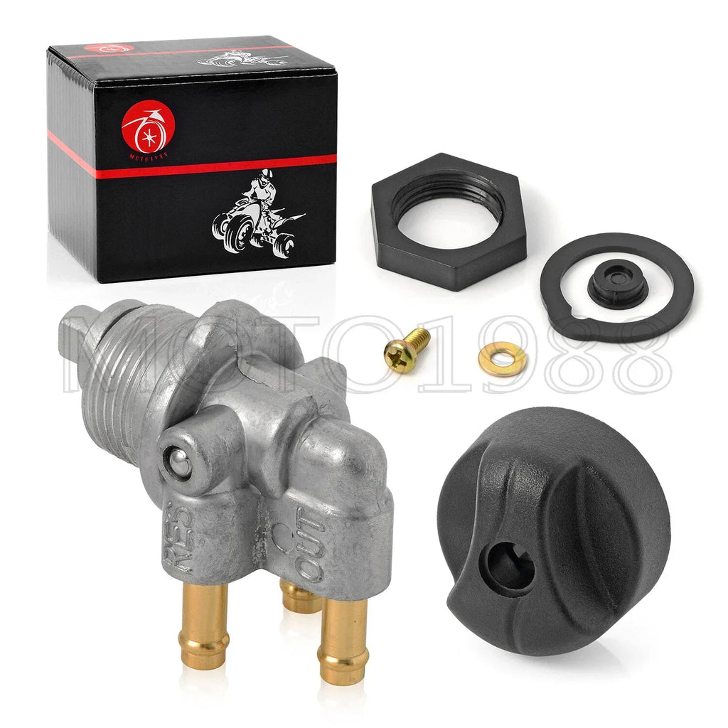 FUEL VALVE PETCOCK 3 WAY & KNOB NUT KIT for SEA DOO SPX XP (1993–1996)