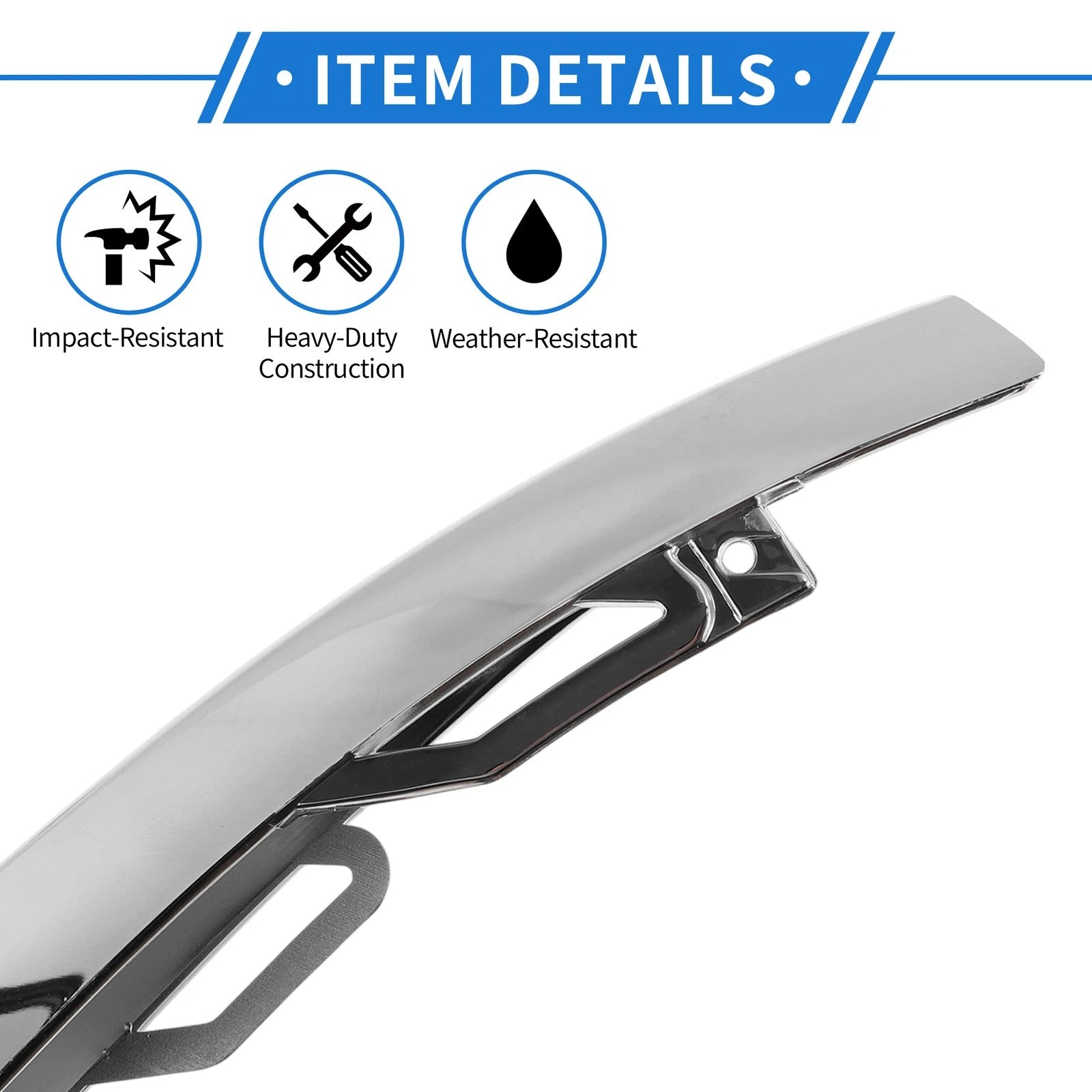 Bumper Grille Trim Garnish No.2058851374 for Mercedes-Benz W205/C (2015–2018)