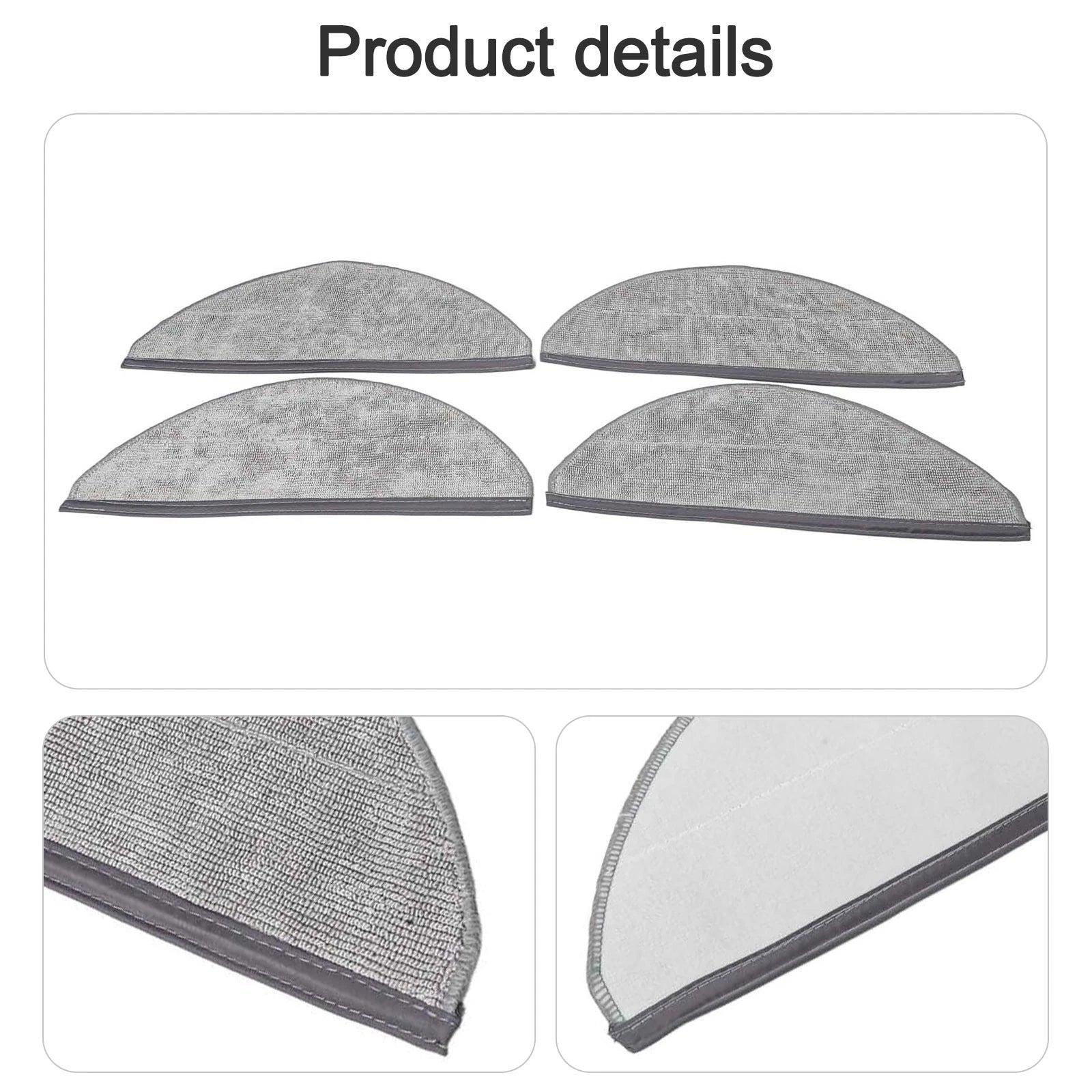 Mop Cloths for Roborock Q10 Q10P Q10P Plus Q8 Max Pro (2023–2023)