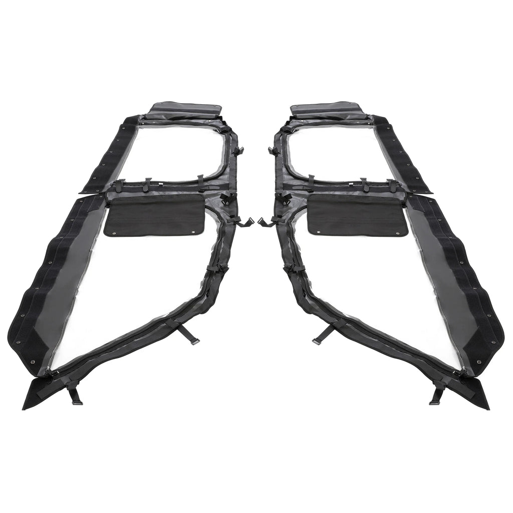 2X Soft Cab Enclosure Upper Doors for Polaris General XP 4 1000 (2019–2023)