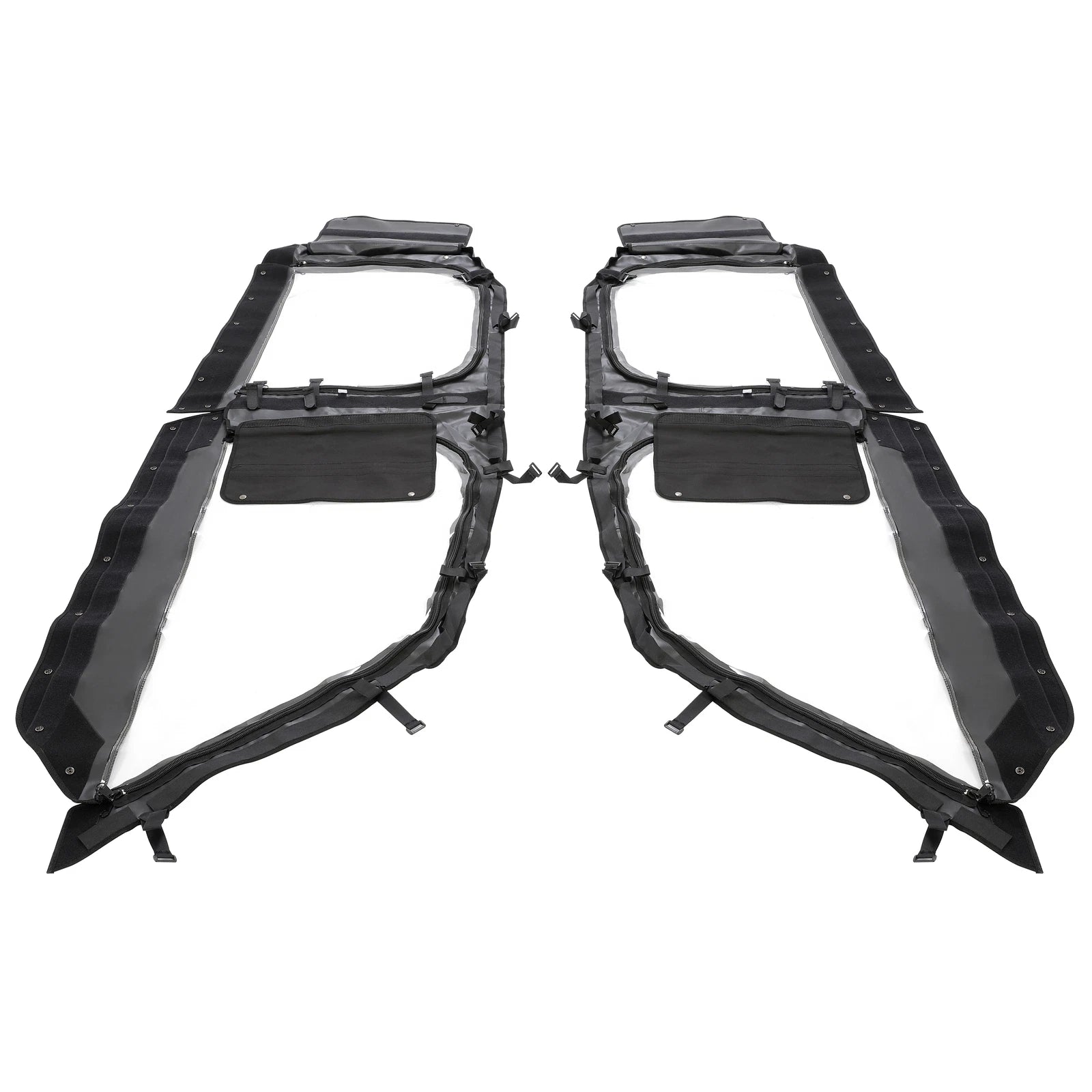 2X Soft Cab Enclosure Upper Doors for Polaris General XP 4 1000 (2019–2023)