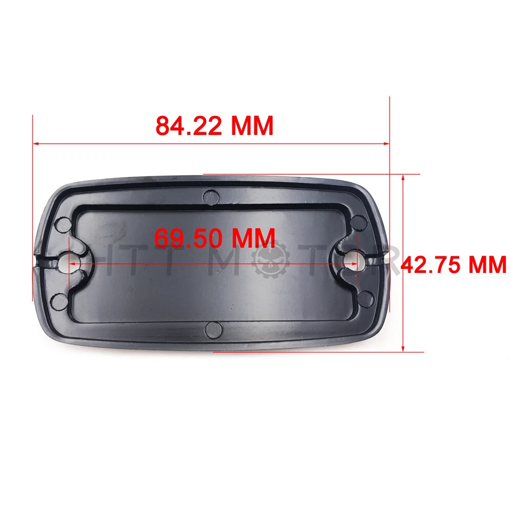 Skull Brake Fluid Reservoir Cap for Honda Valkyrie Goldwing VTX Shadow (1997–2009)