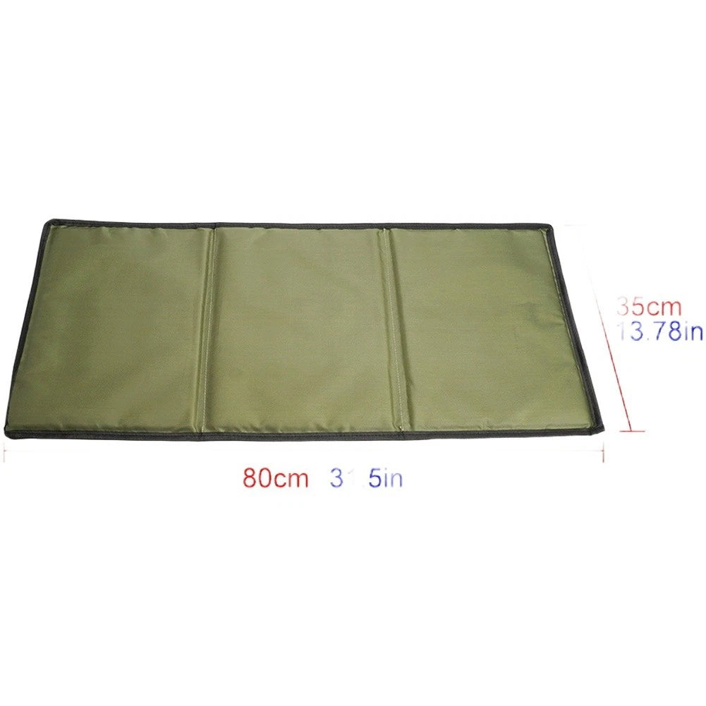 Fishing unhooking pad with sponge cushion and handle for fishermen