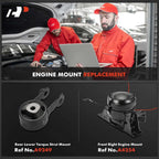 Engine Motor & Torque Strut Mount for Toyota Yaris (2007-2018) Auto Trans