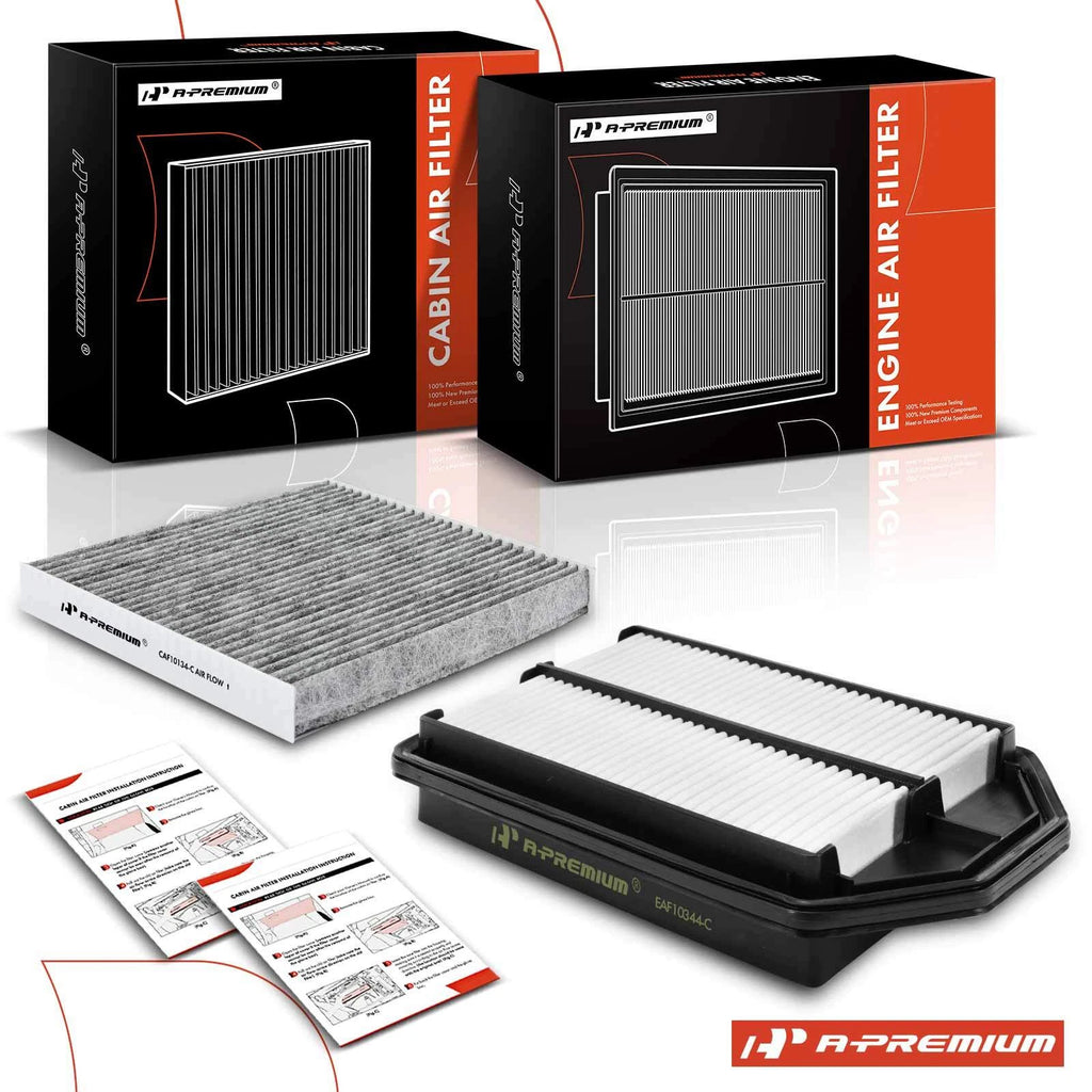 Engine & Activated Carbon Cabin Air Filter for Honda CR-V (2007–2009)
